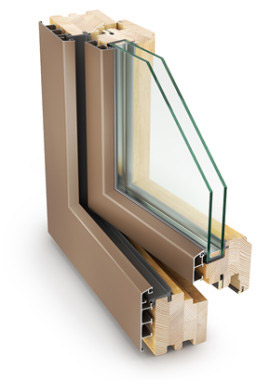 okna drewniano aluminiowe